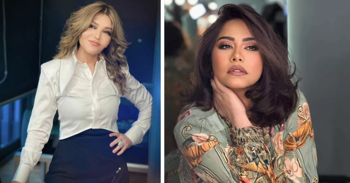 الفنانة شيرين تشكر صديقتها الغالية سميرة سعيد على معايدتها