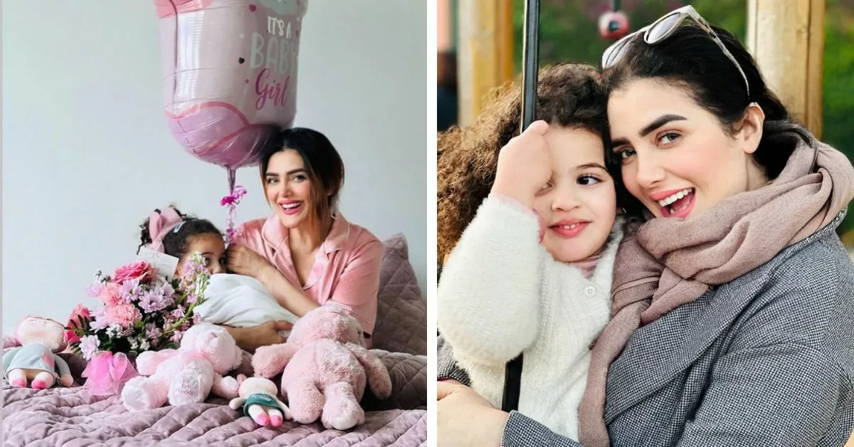 نرجس الحلاق تحتفل بعيد ميلاد ابنتها فنة الرابع