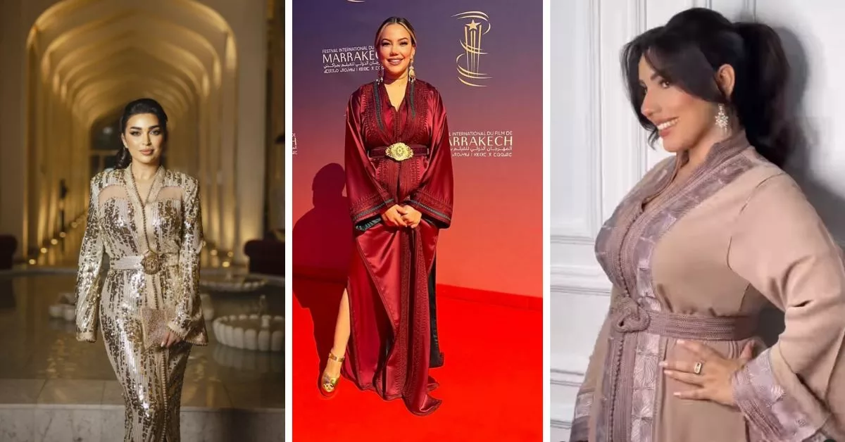 اطلالات مميزة تألقت بها الفنانات المغربيات في افتتاح مهرجان مراكش