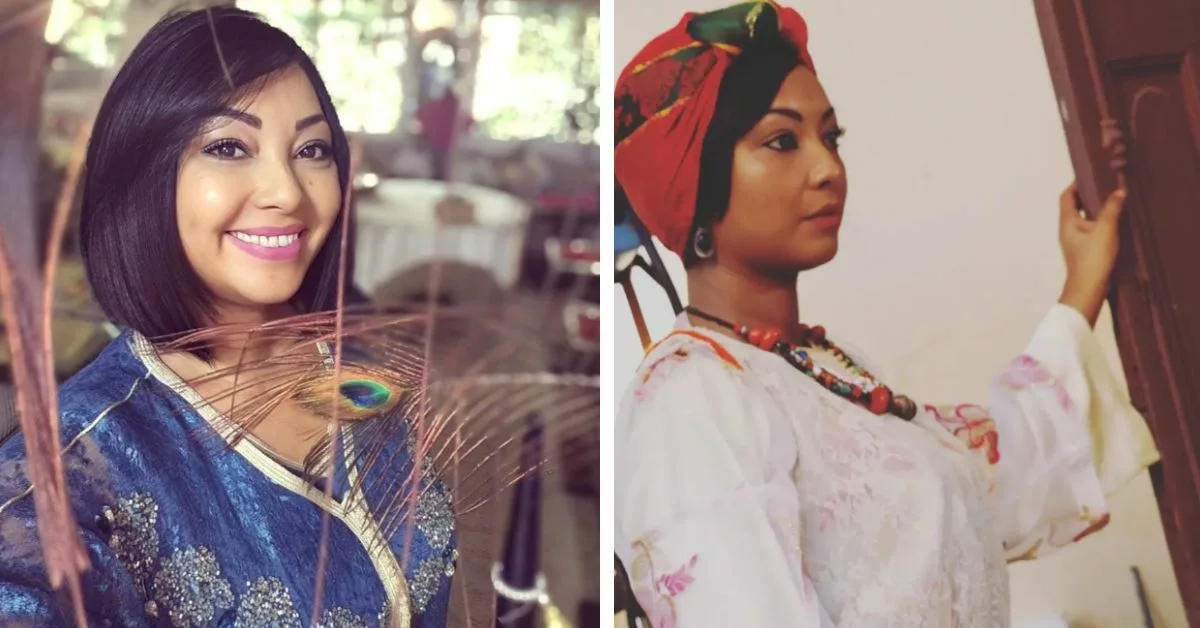 اطلالة الفنانة حنان زهدي بالقفطان المغربي في حفل زفاف فدوى الطالب