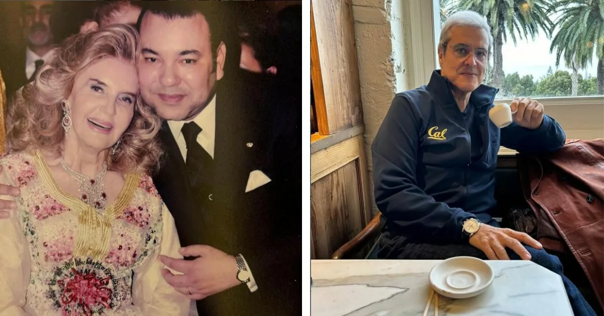 الأمير مولاي هشام يستمتع بزيارة عائلة والدته اللبنانية بالرباط