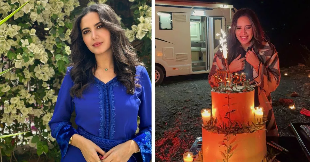 جيهان كيداري تشارك صور عيد ميلادها الفاخر من مراكش