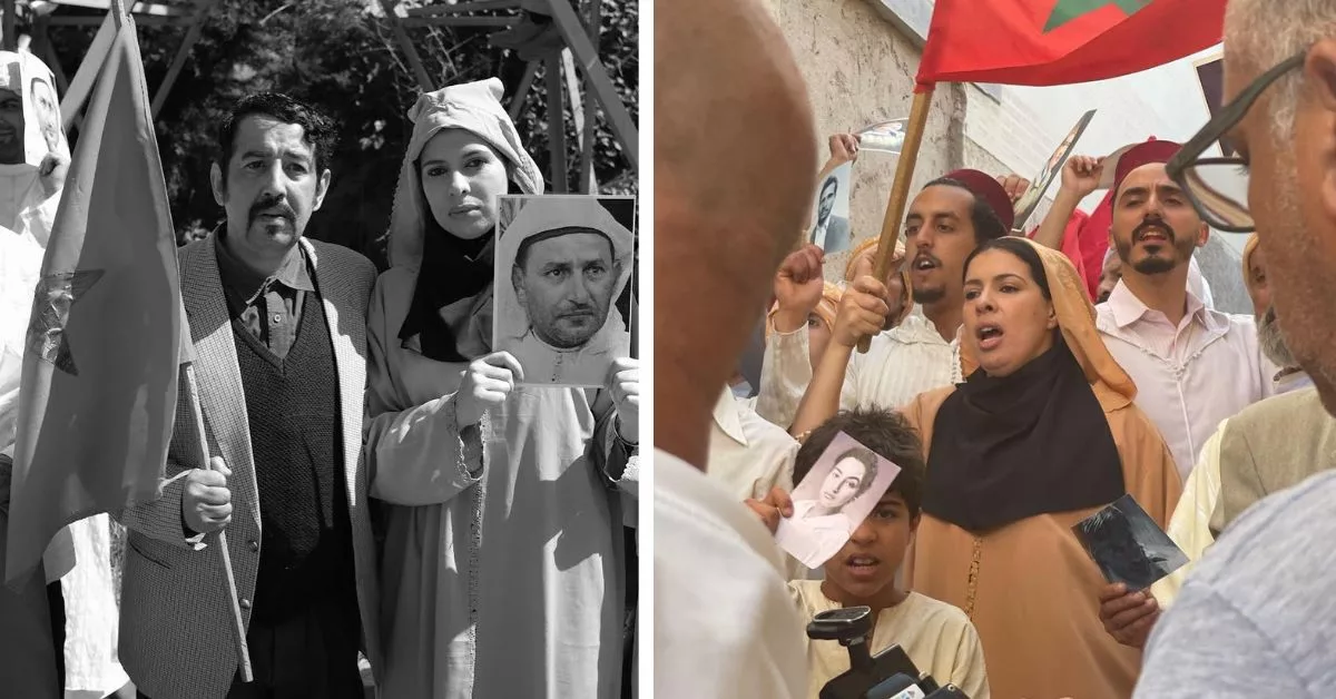 بمناسبة عيد الاستقلال مونية لمكيمل تستعرض الفيلم التاريخي 55