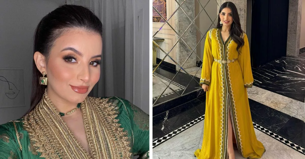 رباب كويد تتألق بقفطان مغربي اخر طراز