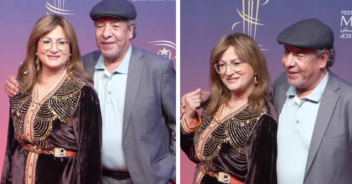 رقصة عبد الإله عاجل وزوجته تخطف الأضواء على السجادة الحمراء