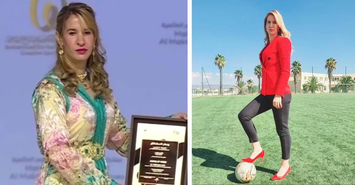 إنجاز إفريقي: بشرى كربوبي تفوز بجائزة أفضل حكمة بالقفطان المغربي