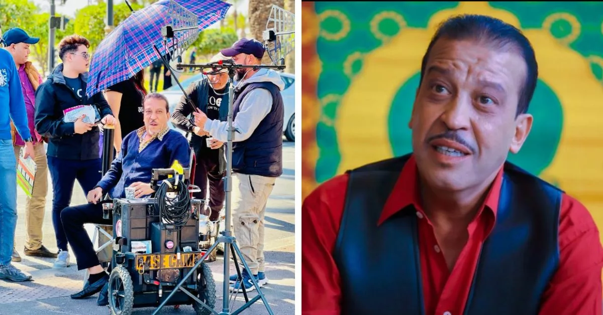 تفاصيل تعرض الفنان عزيز داداس لإصابة بليغة أثناء التصوير