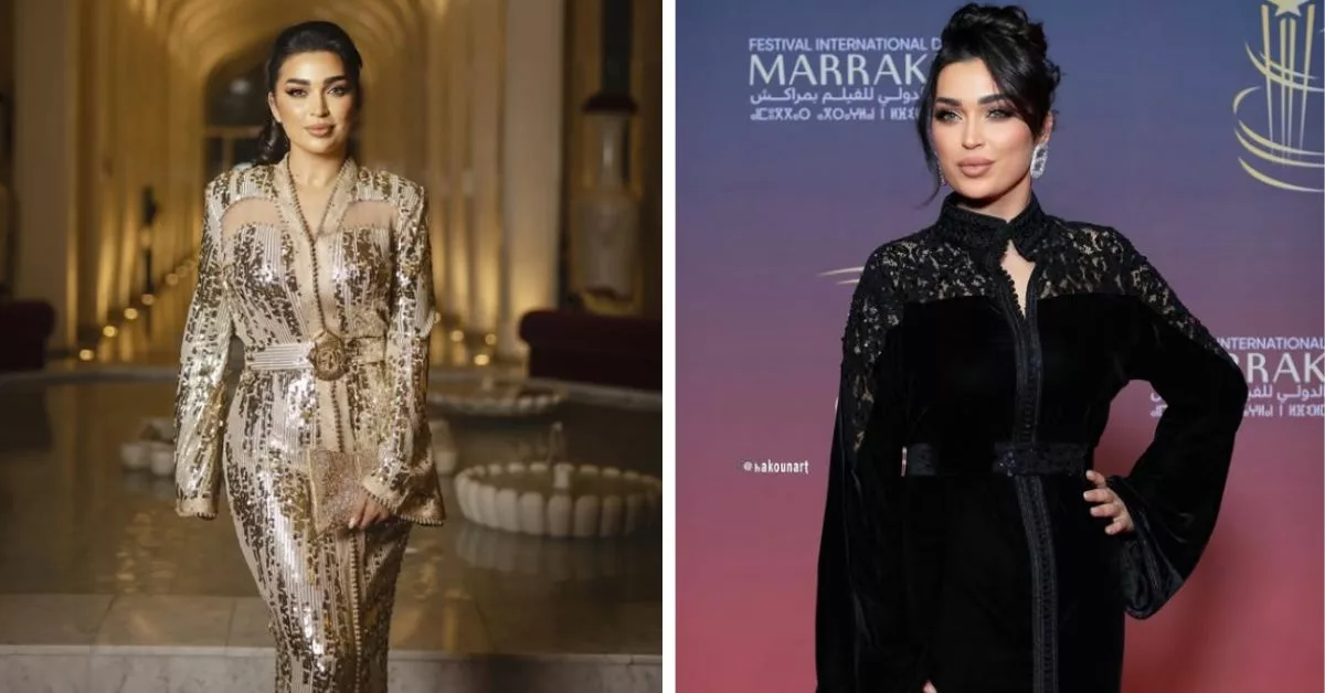 فرح الفاسي بإطلالة عروس مبهرة في أحدث جلسة تصوير