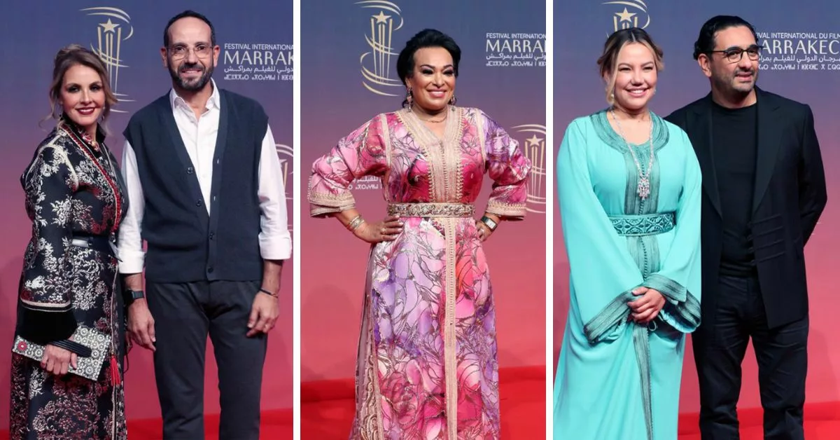 اطلالات مميزة للنجوم المغاربة في اليوم الخامس لمهرجان مراكش