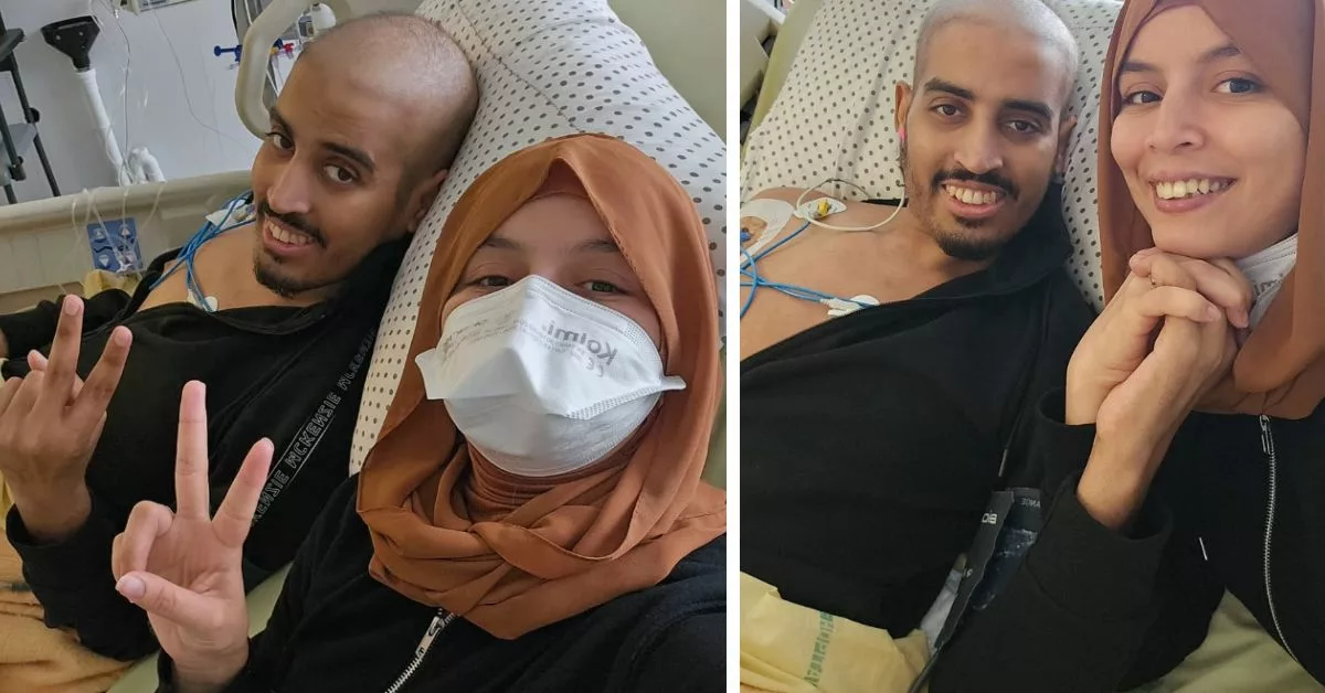 هشام الصادقي يحتفل بعيد ميلاده من المستشفى وسط دعم الأصدقاء و العائلة