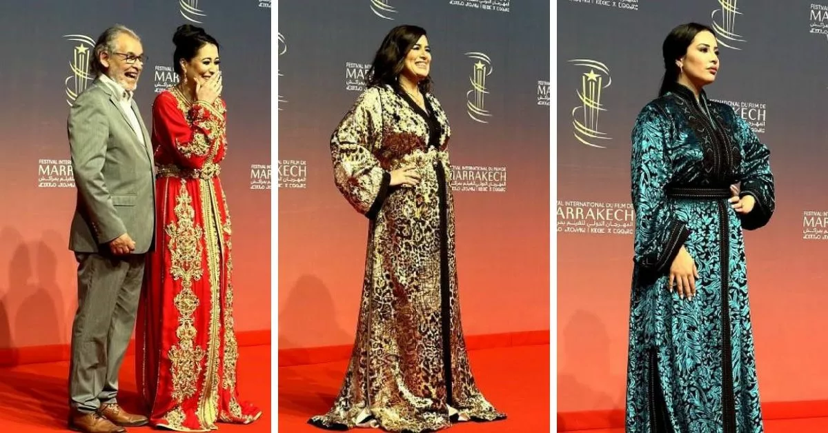 إطلالات متميزة للنجمات على هامش اليوم الثاني من مهرجان مراكش للسينما