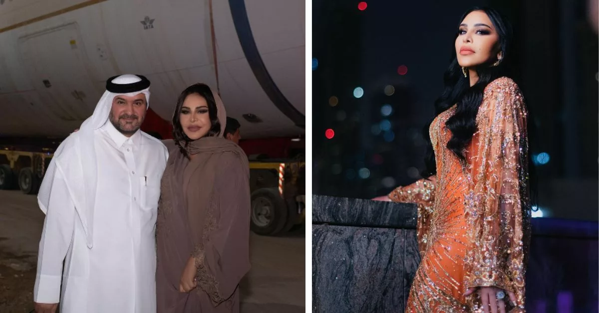 زوج أحلام الشامسي يفاجئها بقطعة مجوهرات ثمينة أثناء رحلتهما إلى الهند