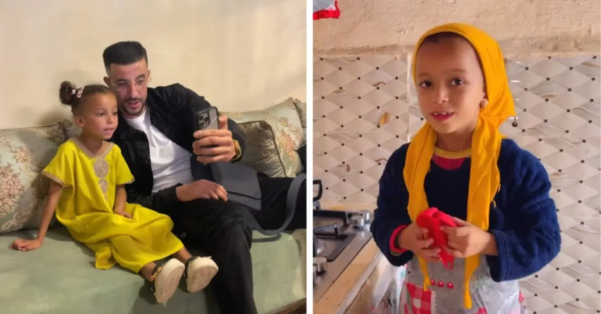 بعد نجاحها على مواقع التواصل الطفلة أميرة تشارك في فيديو كليب أيوب العنباوي