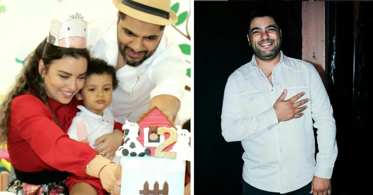 في ليلة رأس السنة فريد غنام يحتفل بذكرى ميلاده ابنته الثامنة رفقة عائلته