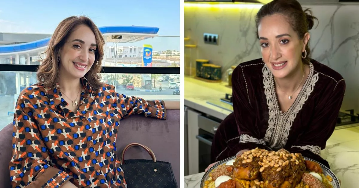 هدى صدقي تخلق أجواء دافئة بمشاركتها وجبة الغذاء مع عمال منزلها