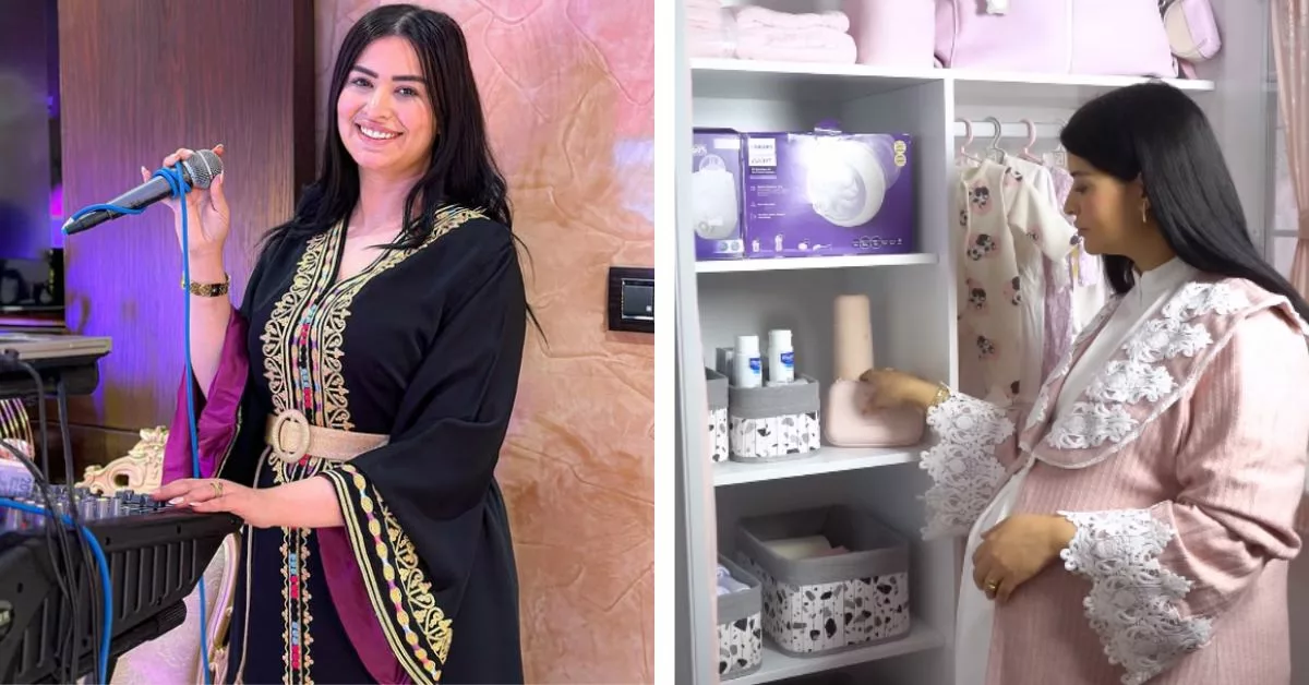 ديجي مها تضع توأمها "سيليا و ليليا" و توجه كلمة لمتابعيها