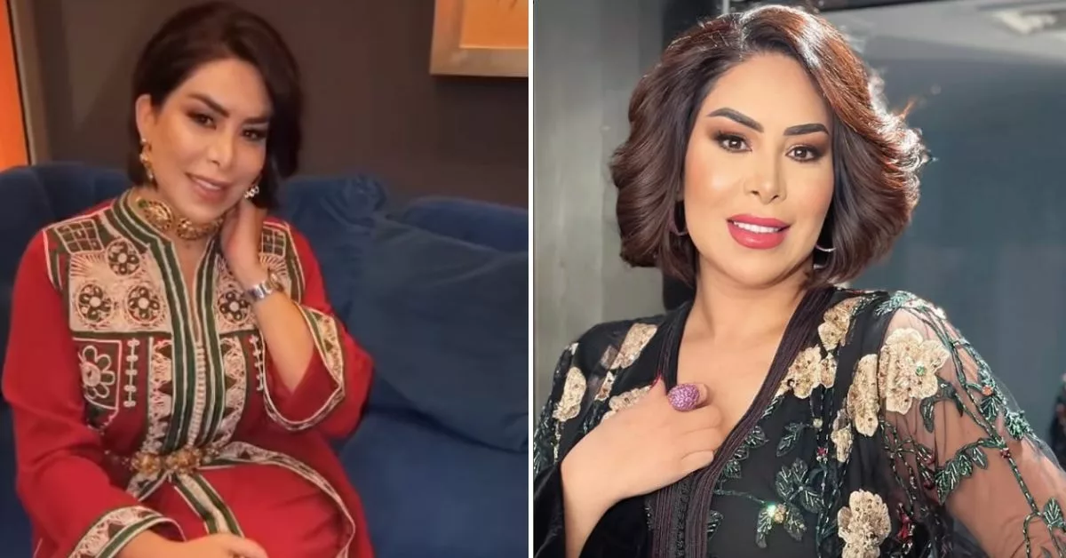 نجاة رجوي تتألق بالملحفة الصحراوية في اخر اطلالة لها