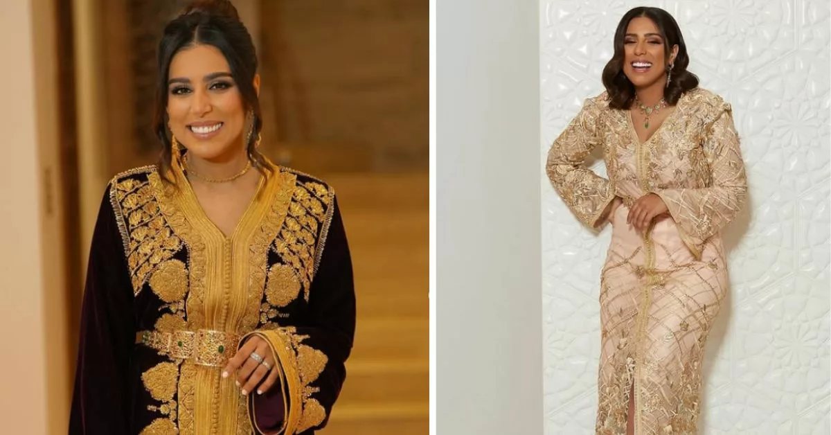 رجاء بلمير تتألق بالزي الهندي التقليدي في إطلالة مميزة من تشيناي الهندية