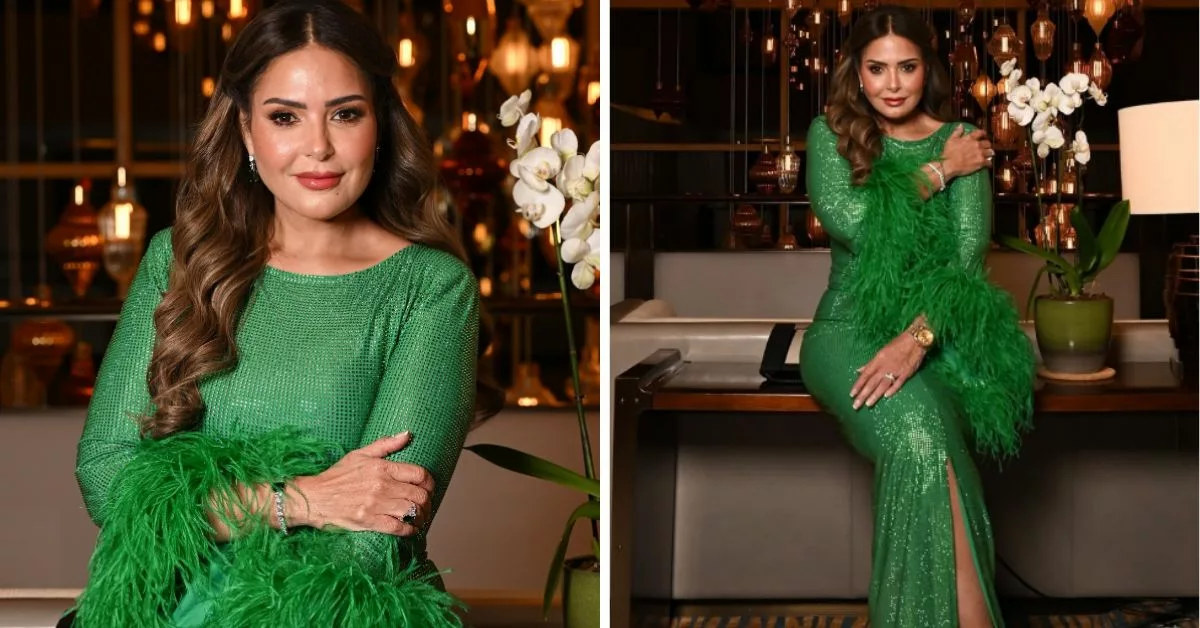 الفنانة صابرين تعود للتألق بمظهر جديد و رشاقة ملفتة