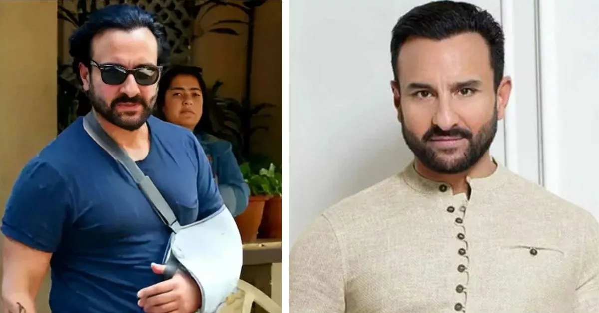 سيف علي خان يغادر المستشفى بعد حادثة الطعن و المتهم في قبضة الشرطة