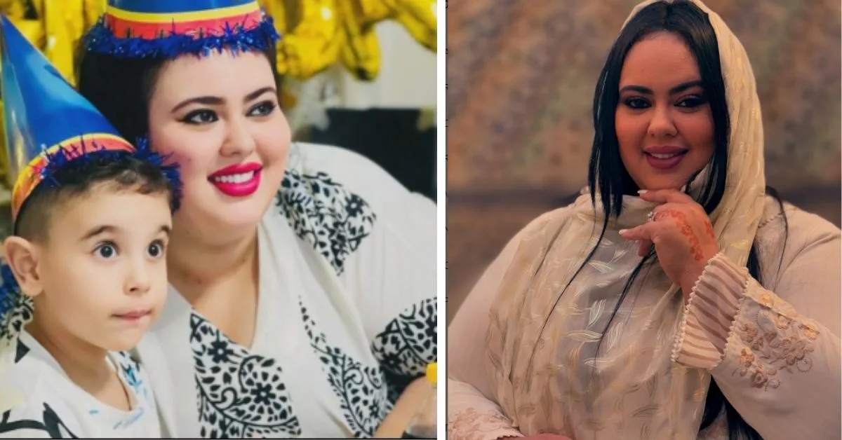 سكينة درابيل تكشف عن مشاكل الإنجاب التي واجهتها و خوفها من فقدان ابنها بعد مرضها