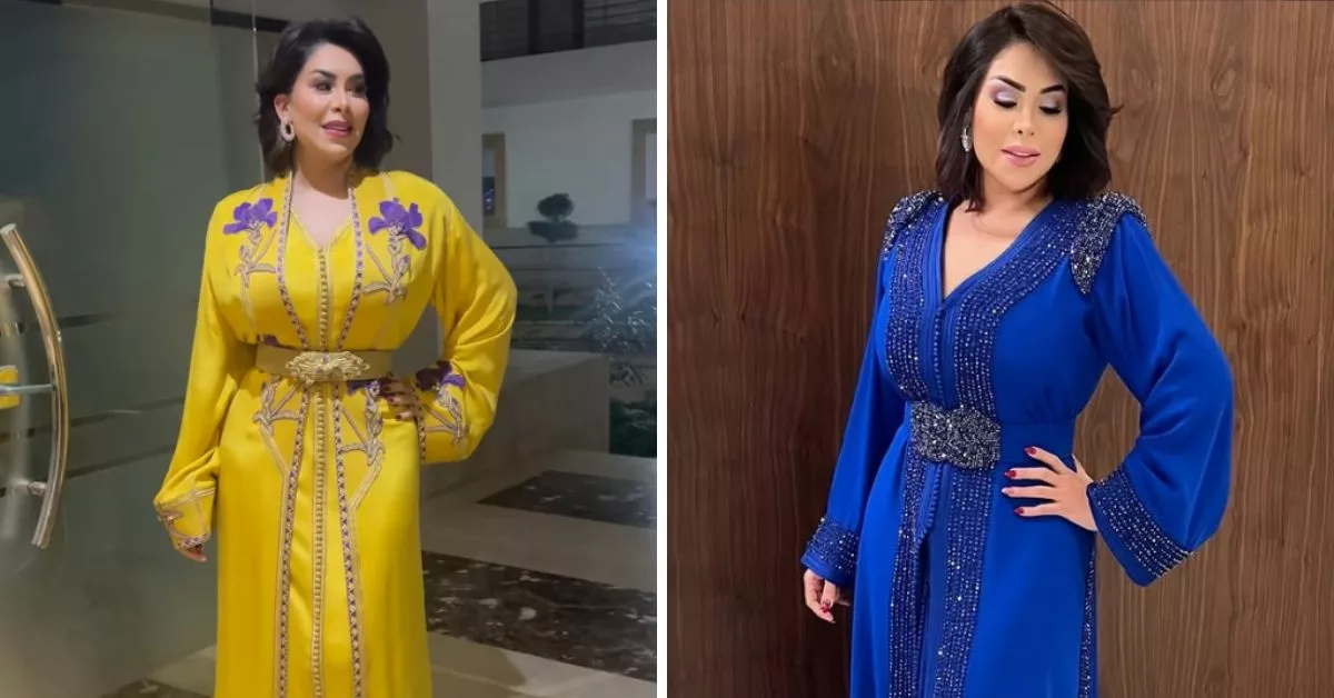 وصفوها بالعروس نجاة رجوي تتألق بقفطان أبيض بسيط و أنيق