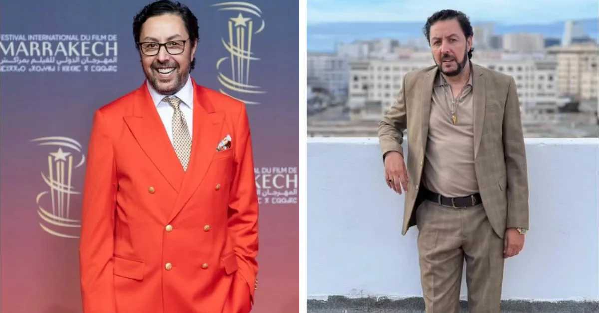 سعيد باي يستمتع رفقة والده بعرض فكاهي للفنان حسن الفد