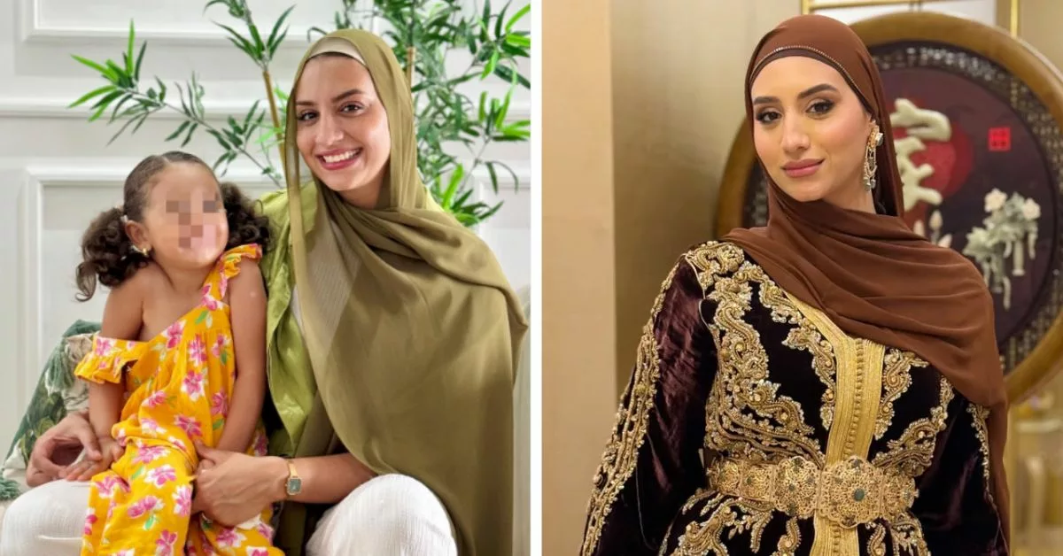 مريم أصواب تكشف عن وجه ابنتها في عيد ميلادها الثالث