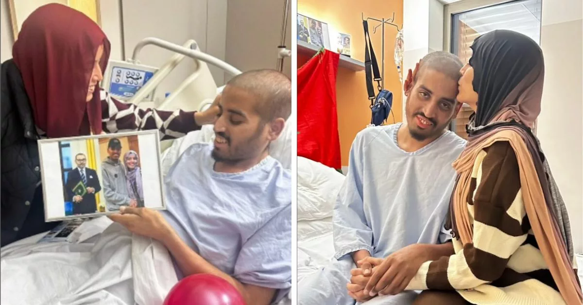 خديجة الصادقي تلامس القلوب بفيديو يجمعها بزوجها الراحل