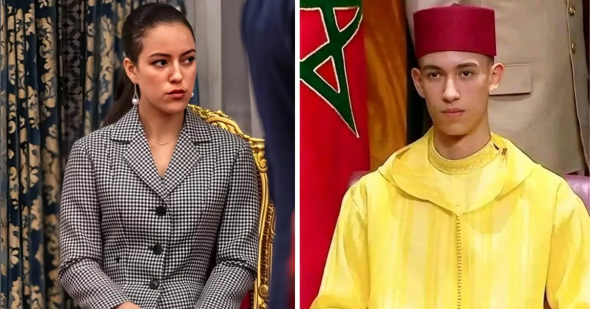 لالة خديجة تتألق بالجلابة المغربية رفقة الأمير مولاي الحسن أثناء عملية "رمضان 1446"