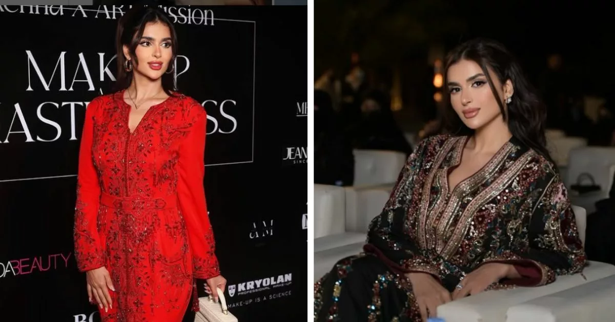 بالقفطان المغربي ميس دعاء تبدع في تحضير مائدة افطار رمضانية على قناة mbc