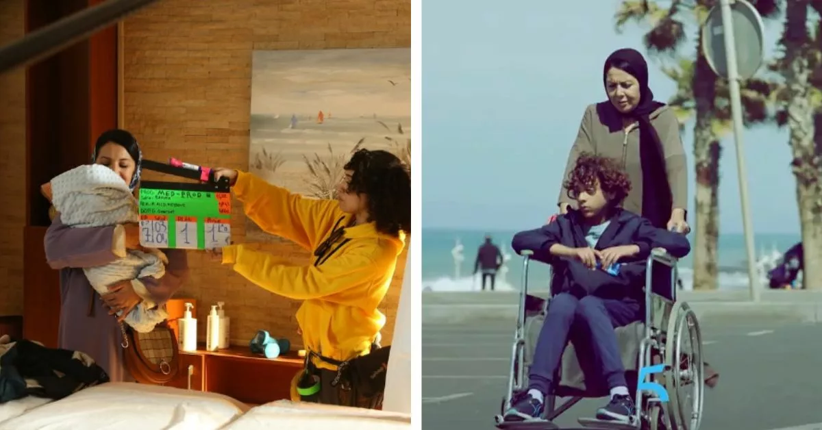 كواليس تصوير المسلسل الرمضاني "رحمة"