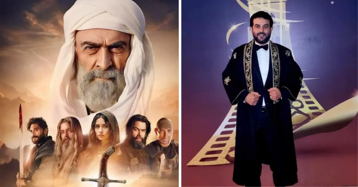 هشام بهلول يشوق متابعيه لدوره في المسلسل العربي "سيوف العرب"