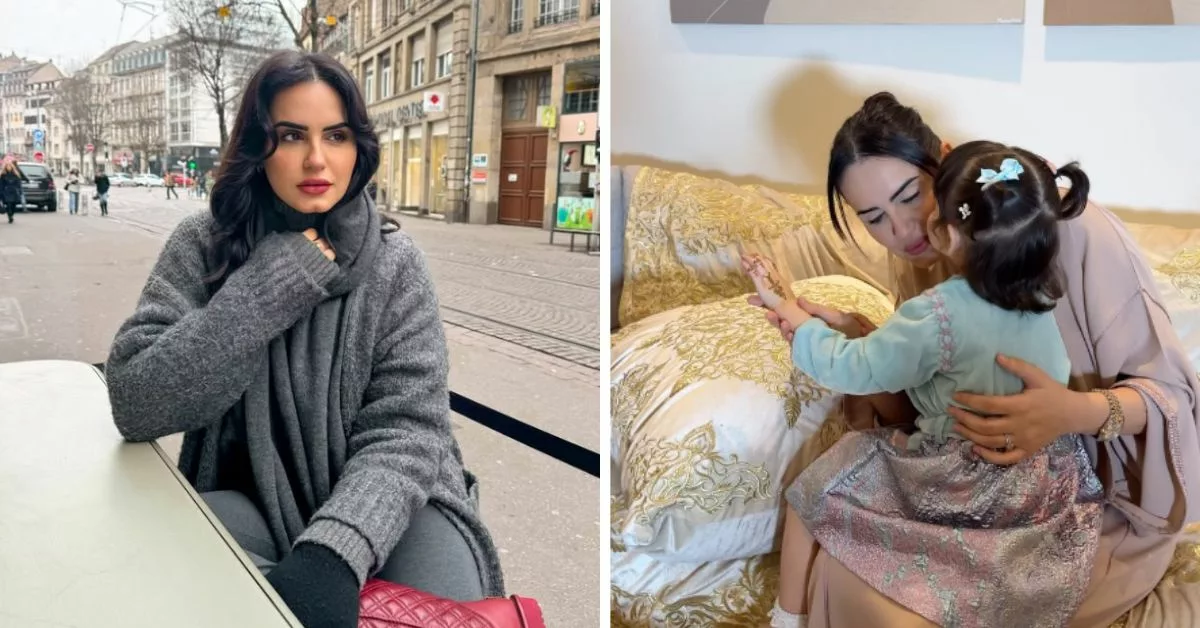 على طريقة الترند الشهير وداد لمنيعي تحتفل بذكرى ميلاد ابنتها