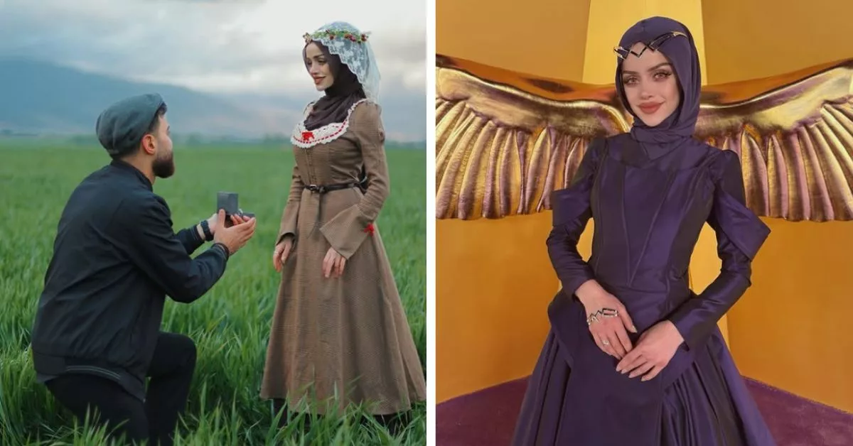 المؤثرة عبير الصغير تحتفل بعقد قرانها في جو مؤثر