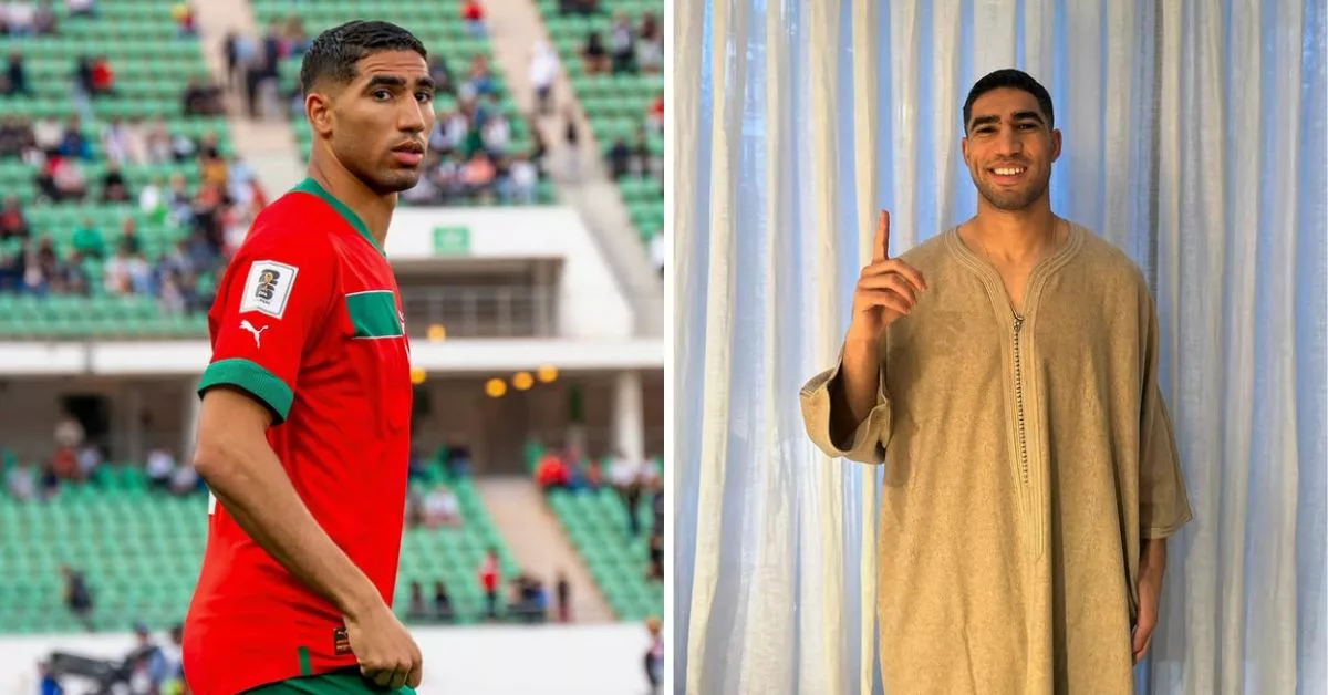 أشرف حكيمي يشارك مقطعا من عطلته في منطقة لالة تكركوست بعنوان "بلادي "