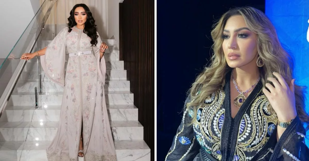 اطلالة الفنانة أسماء المنور و جميلة البدوي بحفل العشاء الخاص بالمدعوين لحفل “DAF BAMA”