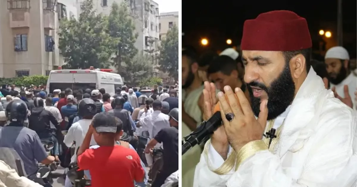 تشييع جنازة مهيبة للشيخ الكرعاني بمدينة الدار البيضاء