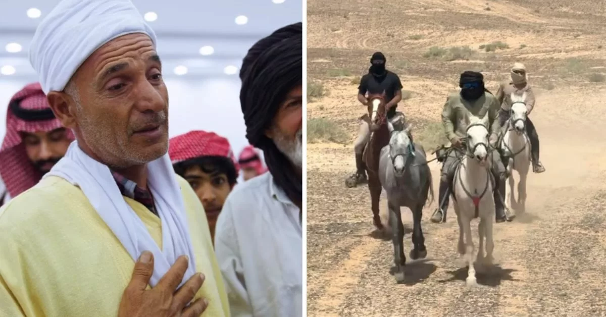 من بينهم مغربي الحجاج الاسبان يبكون فرحا بعد منحهم تصريح الدخول للمملكة السعودية