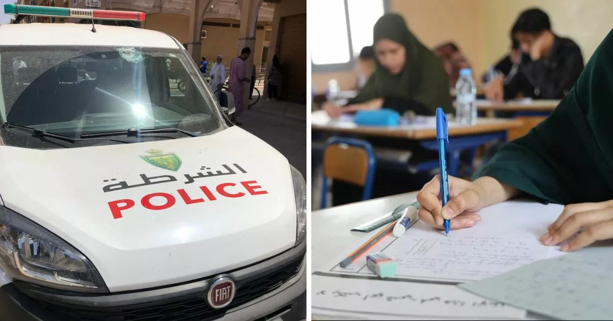دورية للشرطة بمدينة طاطا تنقذ تلميذة تأخرت عن امتحان الباكلوريا