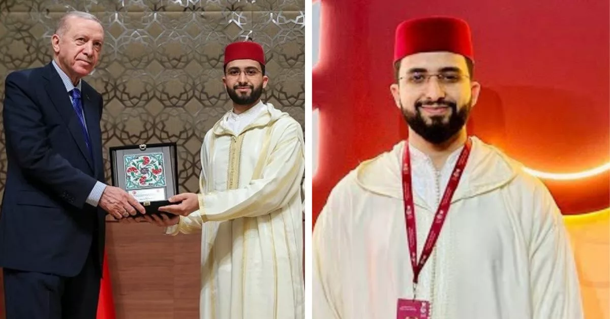 تتويج القارئ المغربي عبد الباسط وراش بالمركز الثاني عالميا في مسابقة قرآنية بتركيا