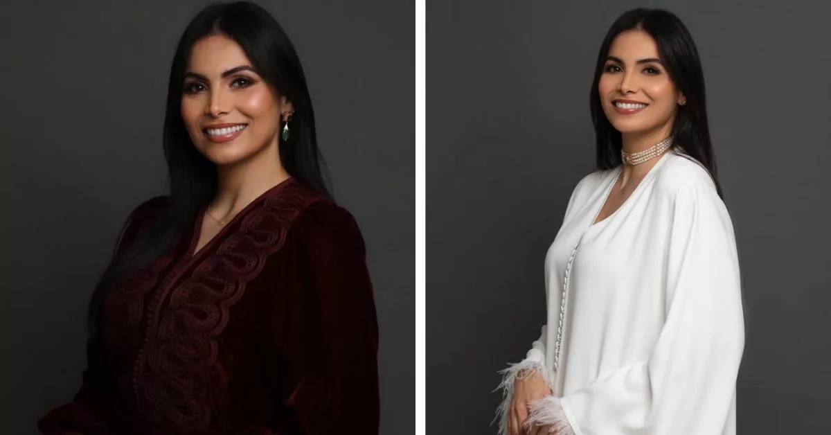 زينب عبيد تتألق بقفطان أحمر بسيط و راق