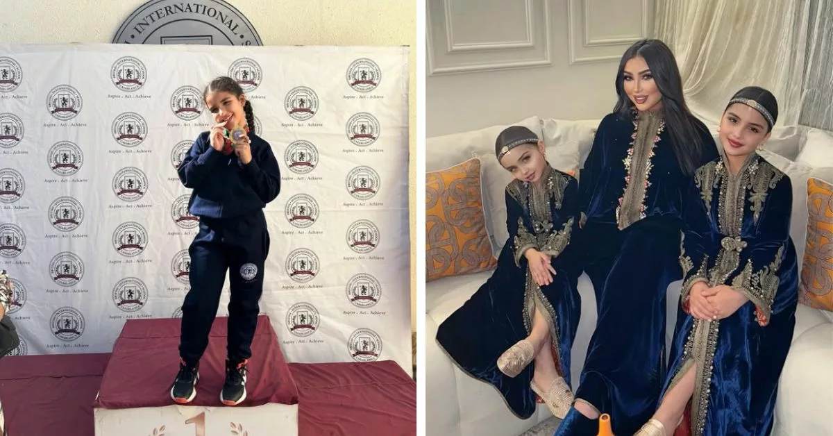 دنيا بطمة تحتفل بذكرى ميلاد ابنتها غزل