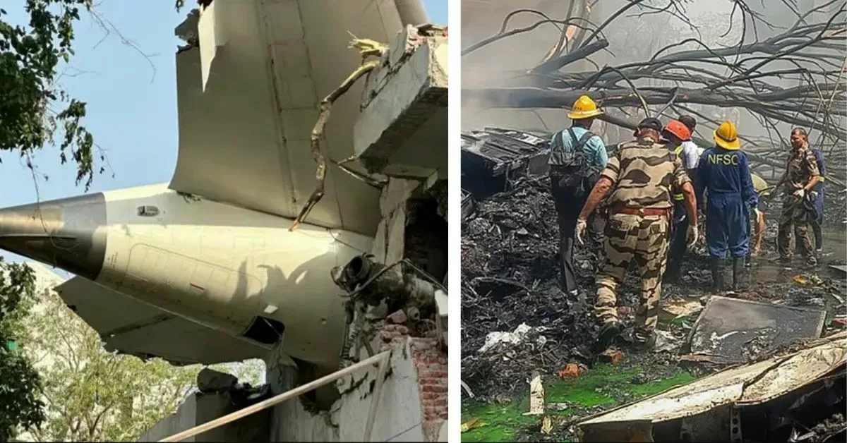 ناج من تحطم الطائرة الهندية يروي تفاصيل ما حدث قبل سقوطها