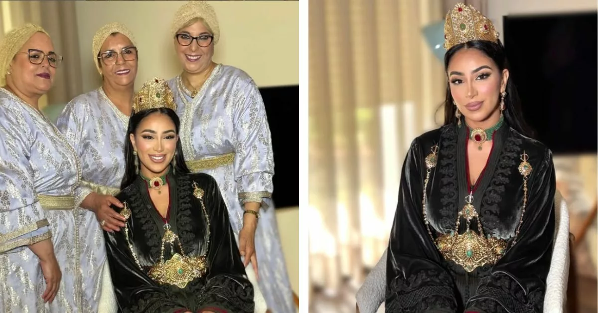 ماريا نديم تشارك أجواء الاحتفال بختان ابنها بالعمارية و التقاليد المغربية