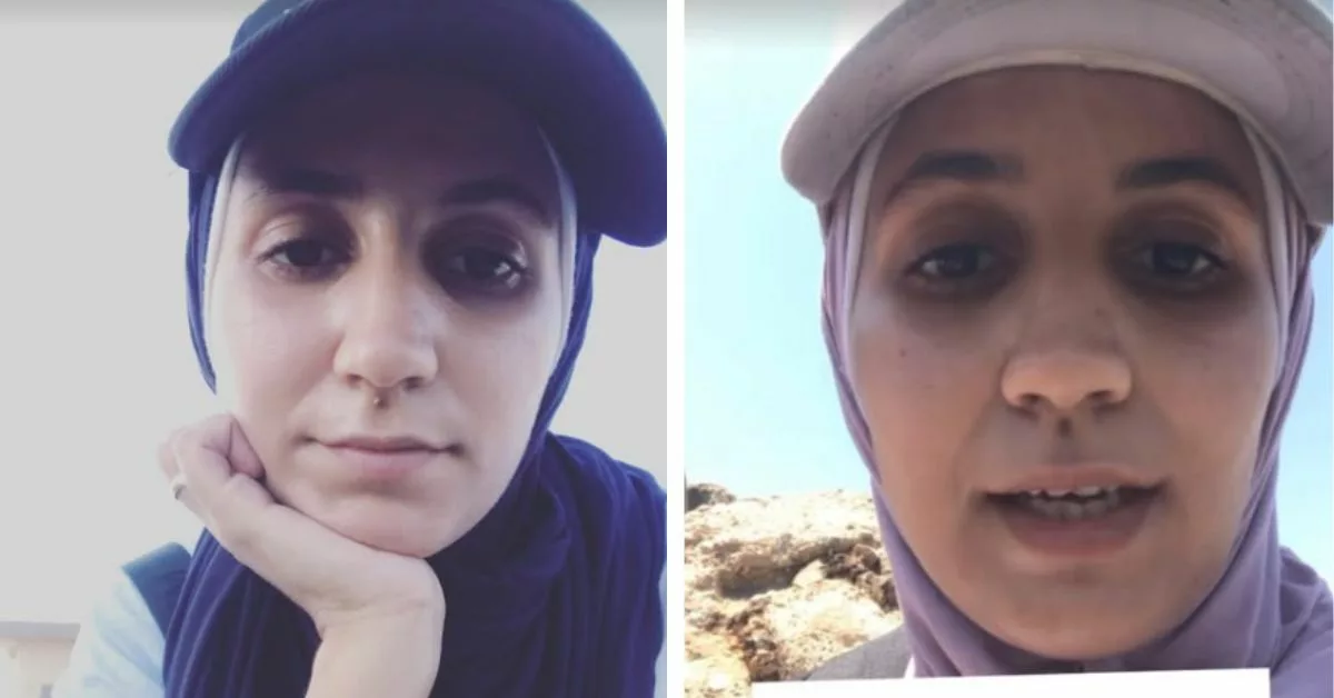 بعد انقطاع الأنترت و التواصل عن قطاع غزة سلمى صدوق تطمئن المغاربة