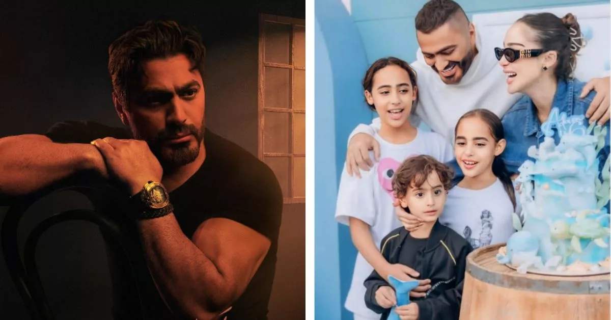 تامر حسني يطمئن متابعيه بعد العملية الثانية التي قام بها نجله