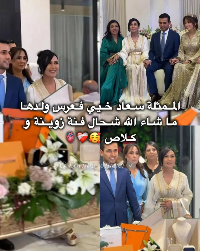 سعاد خيي تحتفل بزفاف نجلها في حفل يجمع الفخامة والأناقة سعاد خيي تحتفل بزفاف نجلها في حفل يجمع الفخامة والأناقة