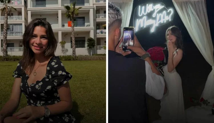 فرح الخليفي.. زوجة ياسر الزابيري التي خطفت الأنظار في كأس العالم