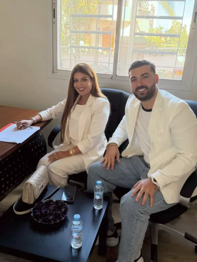 فاطمة الزهراء لحرش ونوفل بنموسى يعلنان عودة زواجهما بعد فترة انفصال